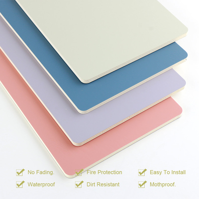 Chất lượng Tấm ốp tường PVC chống ẩm cảm giác da trang trí vân gỗ Nhà máy