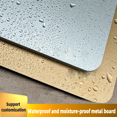 Chất lượng Metal Wood Veneer Solid Waterproof Flame Retardant Thiết kế PVC tường Nhà máy