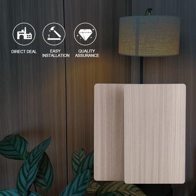 Chất lượng Light Luxury Style Fireproof And Mothproof Wood Grain PVC Bamboo Charcoal Fiber Board (Bảng sợi than treo) Nhà máy