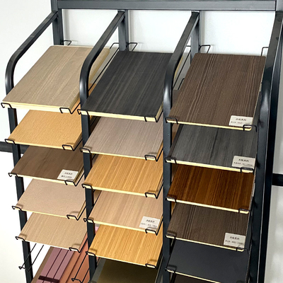 Chất lượng Tấm ốp tường PVC trang trí nội thất Tấm ốp tường vân gỗ than tre trong nhà Nhà máy