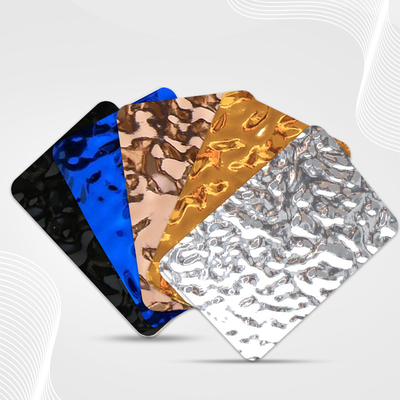 Chất lượng Nhà máy cung cấp tấm than hoạt tính gợn sóng nước 3d sang trọng Tấm ốp tường bằng tinh thể carbon Nhà máy
