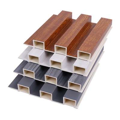 Chất lượng Tấm ốp tường gỗ nhựa composite WPC đồng đùn tùy chỉnh chống cháy Nhà máy