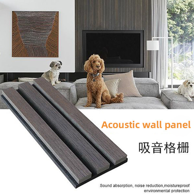 Chất lượng MDF gỗ âm thanh bảng tường bên trong 2400 * 600 * 22mm Nhà máy