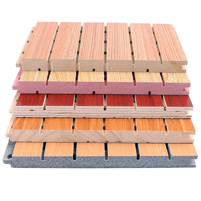 Chất lượng gỗ nhựa tổng hợp PVC gỗ veneer tấm chống âm tùy chỉnh Nhà máy