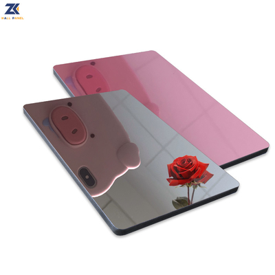 Chất lượng KTV Đèn hiện đại Chiếc gương sang trọng Bảng veneer gỗ Cây tre Than gỗ PET Bảng tường Nhà máy