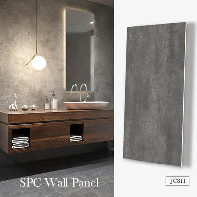 Chất lượng Cao độ bền chống nước SPC tường bảng gạch hiện đại sang trọng đá đá kết thúc nhựa vật liệu tổng hợp Nhà máy