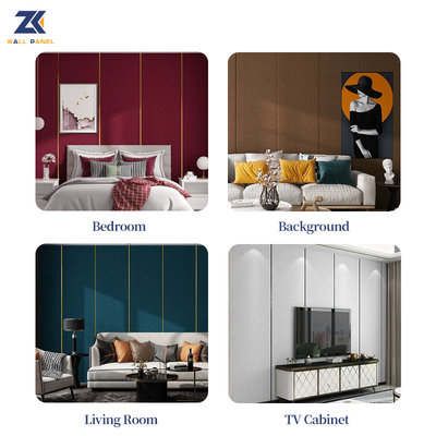Chất lượng 1.22m rộng gỗ veneer tre than vải kết cấu 3D PVC bếp tường bảng Nhà máy