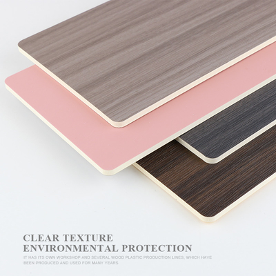 Chất lượng Môi trường thân thiện chống cháy trang trí gỗ hạt PVC Vải tre tường tấm Nhà máy