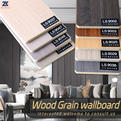 Chất lượng Kiểm soát nước và âm thanh gỗ ngũ cốc gỗ veneer PVC tấm tường Nhà máy