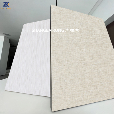 Chất lượng Bamboo Fiber Wallboard Wood Veneer PVC Bảng tường chống trầy xước Nhà máy