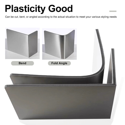 Chất lượng Thiết kế nội thất kim loại gỗ veneer tấm tường môi trường thân thiện tre than gỗ veneer Nhà máy