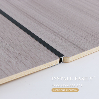 Chất lượng Light Luxury Style Fireproof And Mothproof Wood Grain PVC Bamboo Charcoal Fiber Board (Bảng sợi than treo) Nhà máy