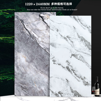Chất lượng 1220 * 2440mm Marble Wall Paneling Không thấm nước Marble Bambou Charcoal Wood Veneer Nhà máy
