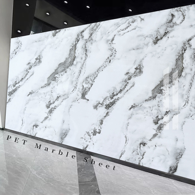 Chất lượng 1220 * 2440mm Marble Wall Paneling Không thấm nước Marble Bambou Charcoal Wood Veneer Nhà máy