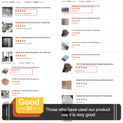 Chất lượng Phân đồ tường đá cẩm thạch PET Nhà máy