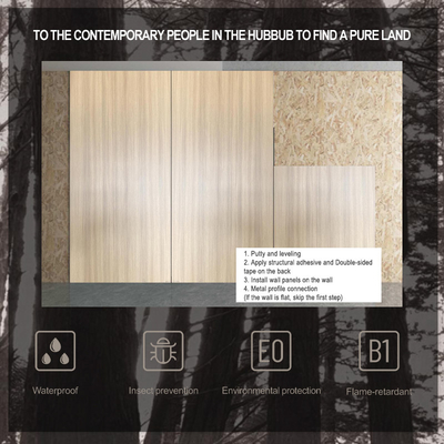 Chất lượng Tấm pha lê carbon chất lượng cao, veneer kim loại than tre chống cháy Nhà máy