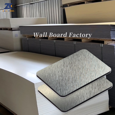 Chất lượng Phim kim loại Cây than gỗ Veneer tấm tường âm thanh Nhà máy