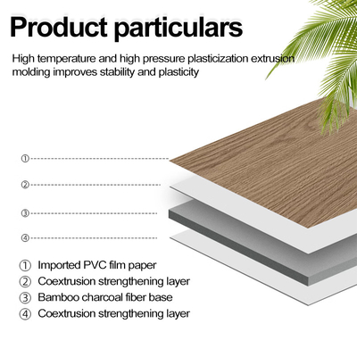 Chất lượng Tấm ốp veneer gỗ than tre 1200*2440 vân gỗ tre pha lê Nhà máy