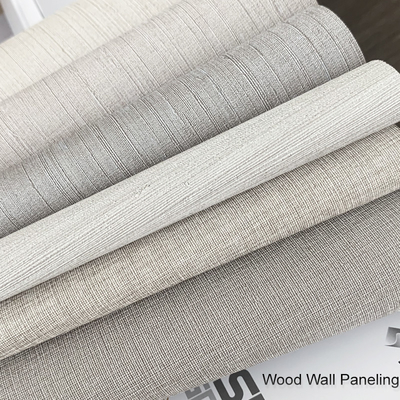Chất lượng Tấm ốp tường trang trí nội thất bằng gỗ veneer than tre PVC Nhà máy