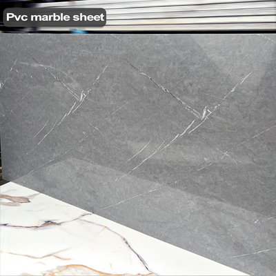Chất lượng Trang trí mboo than gỗ veneer hiện đại sang trọng PVC đá cẩm thạch Nhà máy