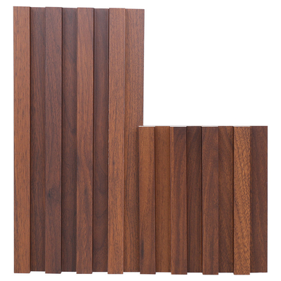 Chất lượng Bảo vệ môi trường Bảng tường gỗ lưới tản rãnh Solid Wood Bảng tường Nhà máy