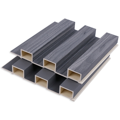 Chất lượng Tấm ốp tường gỗ nhựa composite WPC đồng đùn tùy chỉnh chống cháy Nhà máy