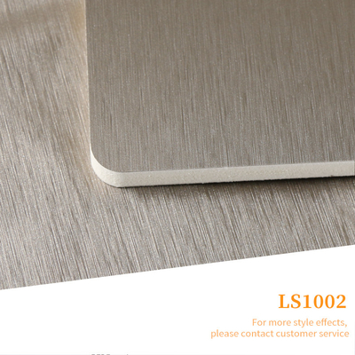 Chất lượng Factory Direct Light Luxury Low-Profile Metal Bambou Charcoal Veneers gỗ Nhà máy