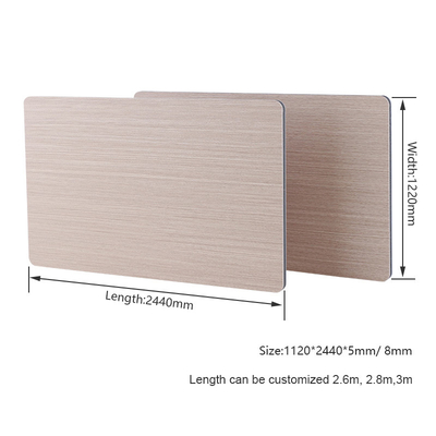 Chất lượng Tấm ốp tường PVC vân gỗ 5mm 8mm trang trí nội thất Nhà máy