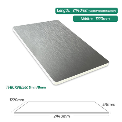 Chất lượng Bán buôn nhà máy Tấm ốp tường bằng sợi gỗ tre dẻo kim loại PVC dùng cho KTV Nhà máy