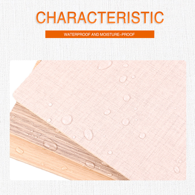 Chất lượng Không có formaldehyde và thân thiện với môi trường Bamboo Wood Fiber Fabric Wall Panel Nhà máy