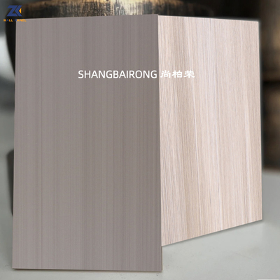 Chất lượng 1.22 * 2.44m Thiết kế tường bằng sợi tre cho nội thất Nhà máy