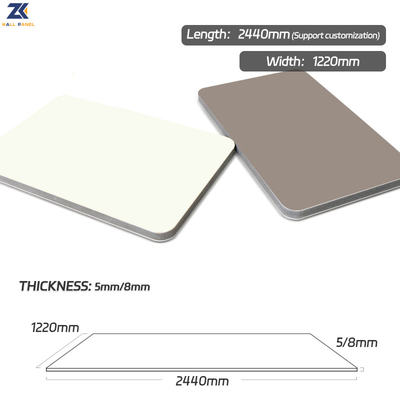 Chất lượng OEM ODM gỗ PVC sợi tre tường chống cháy Nhà máy