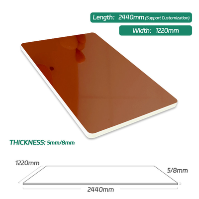 Chất lượng Nhà máy Pirce thân thiện với môi trường Đèn sang trọng Kính Vàng Sợi gỗ Veneer Nhà máy