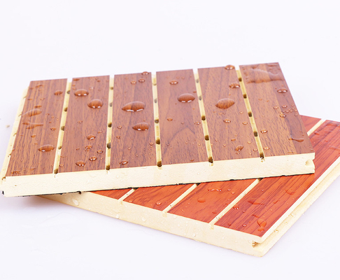 Chất lượng Tấm hấp thụ âm thanh WPC (Wood Plastic Composite) chống thấm nước OEM Nhà máy
