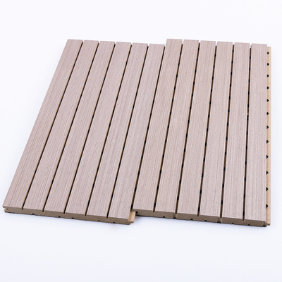 Chất lượng gỗ nhựa tổng hợp PVC gỗ veneer tấm chống âm tùy chỉnh Nhà máy