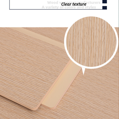 Chất lượng Không thấm nước và chống nấm mốc gỗ phẳng hạt 1220mm trang trí PVC Wallboard Bàn tường Nhà máy