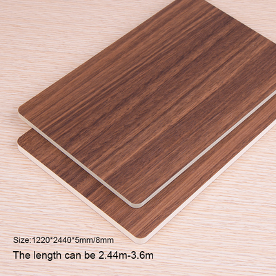 Chất lượng Tấm ốp tường veneer gỗ trang trí nội thất cao cấp hiện đại 5mm 8mm Nhà máy