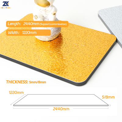 Chất lượng Không thấm nước và chống cháy Cây tre than sợi nước dội tấm tường với keo PUR Nhà máy